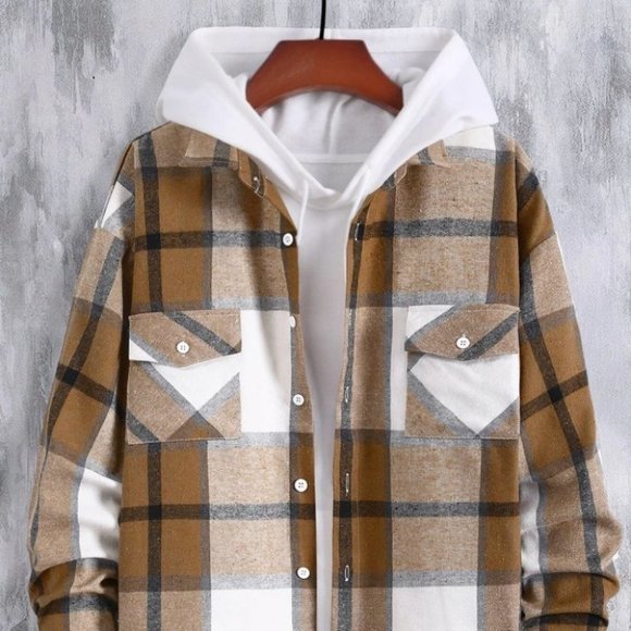 . Other - Brown Mens Shirt Jacket